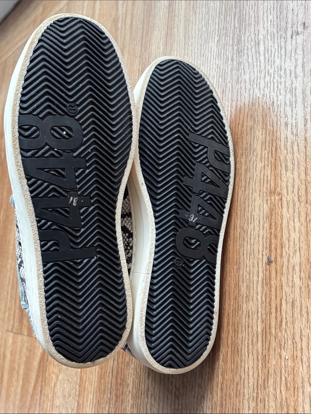 P448 Python Star High-Top Sneaker Size 9 - Picture 7 of 7